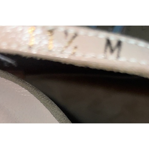 Stuart Weitzmam Tan Leather Cone Heels Strappy Sandals Neutral Women's Size 11.5 - Picture 5 of 10